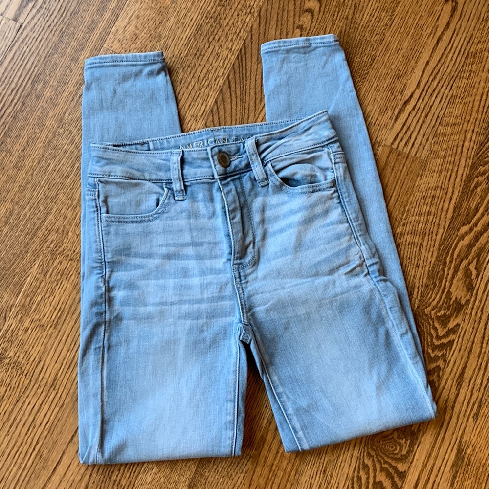 American Eagle super high rise jegging